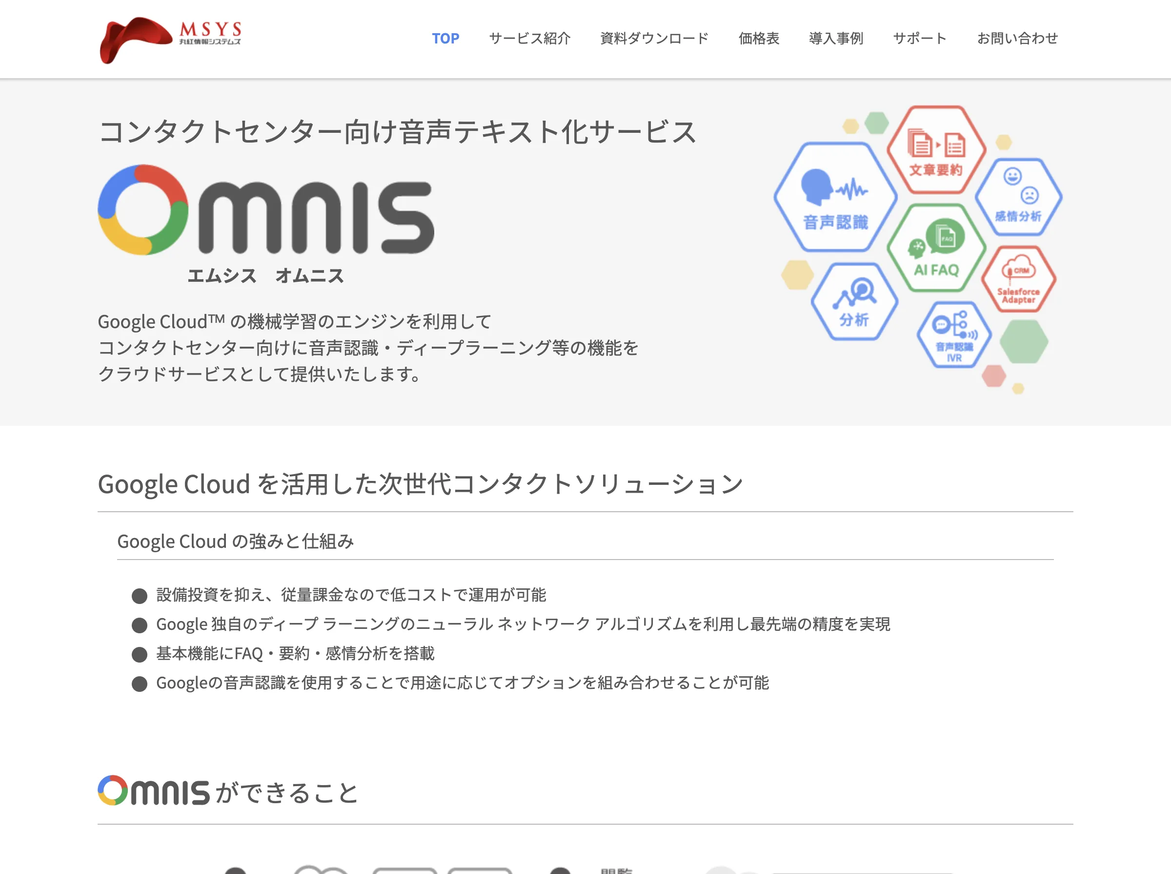 MSYS Omnis(丸紅情報システムズ株式会社)